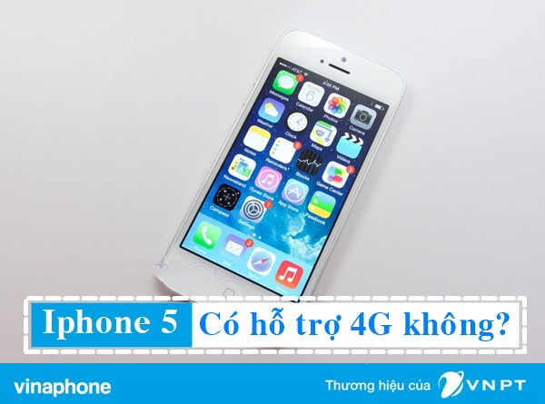iphone 5 có 4g không