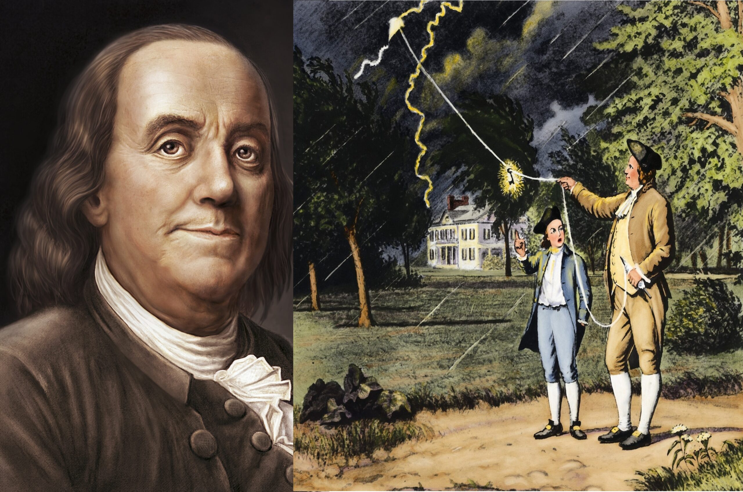 Benjamin Franklin phát minh nổi tiếng