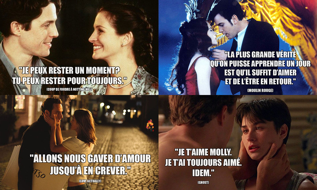 Citation films amour: Les mots d'amour qui font vibrer