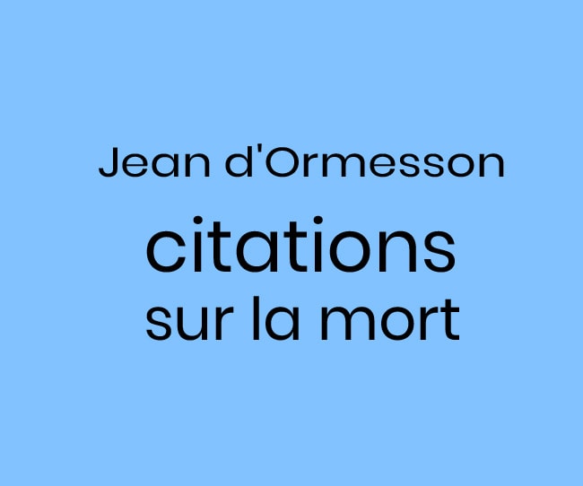 Jean D Ormesson citation amour, une symphonie du cœur