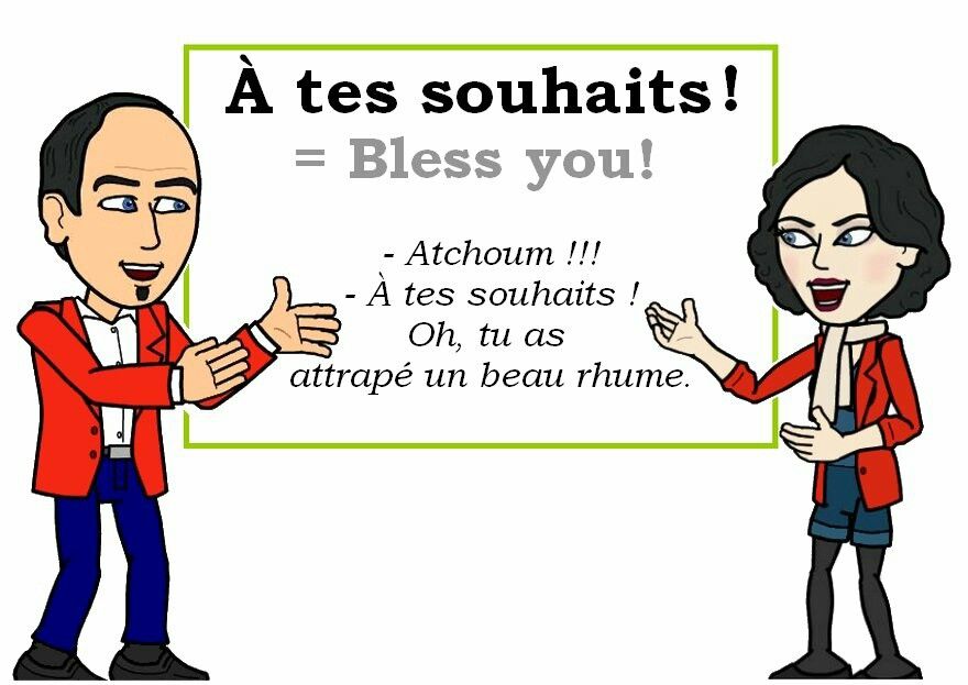 A tes souhaits en anglais: Gesundheit