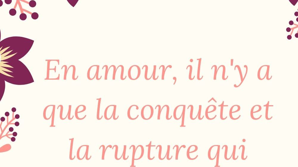 Citation regret amour: L'amour regretté, une douleur profonde