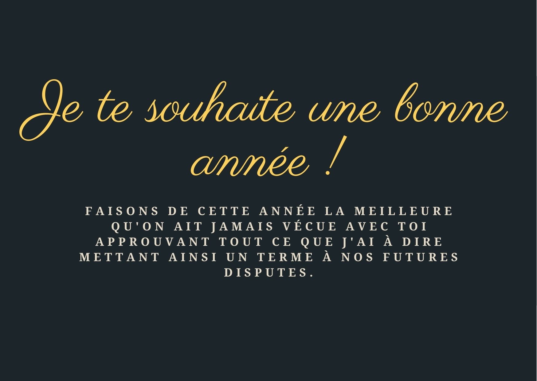 Citation nouvelle année humour: Les calories ne comptent pas en janvier