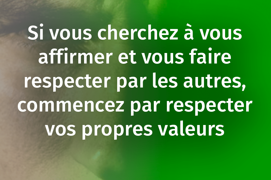 Citation respect des autres: Le chemin de la paix.