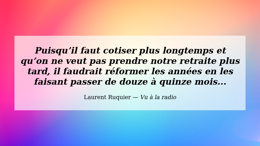 Citation retraite humour: La retraite, c'est la vie enfin décoincée !