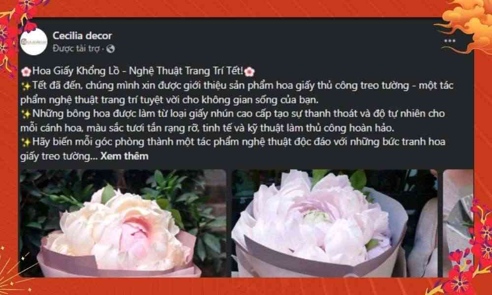 stt bán hoa tết