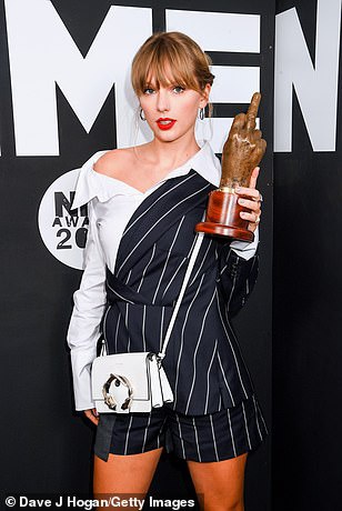 Taylor Swift nhận giải thưởng tại NME Awards 2020